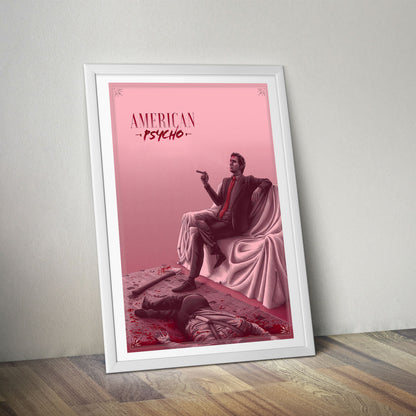 Flex Designs Poster American Psycho Sketch 8 x 10" Home Goods - Movie 2000 Movie Poster