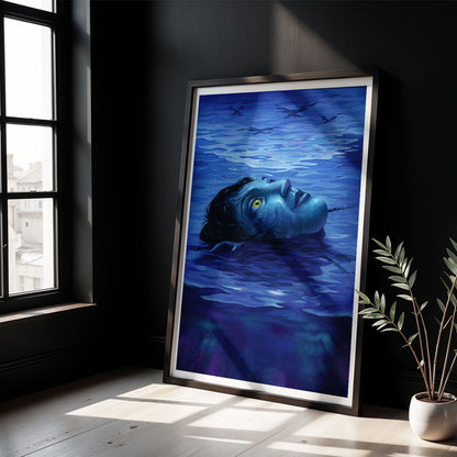 Flex Designs Poster Avatar The Way of Water Sketch 8 x 10" Home Goods - Movie 2022 Movie Poster
