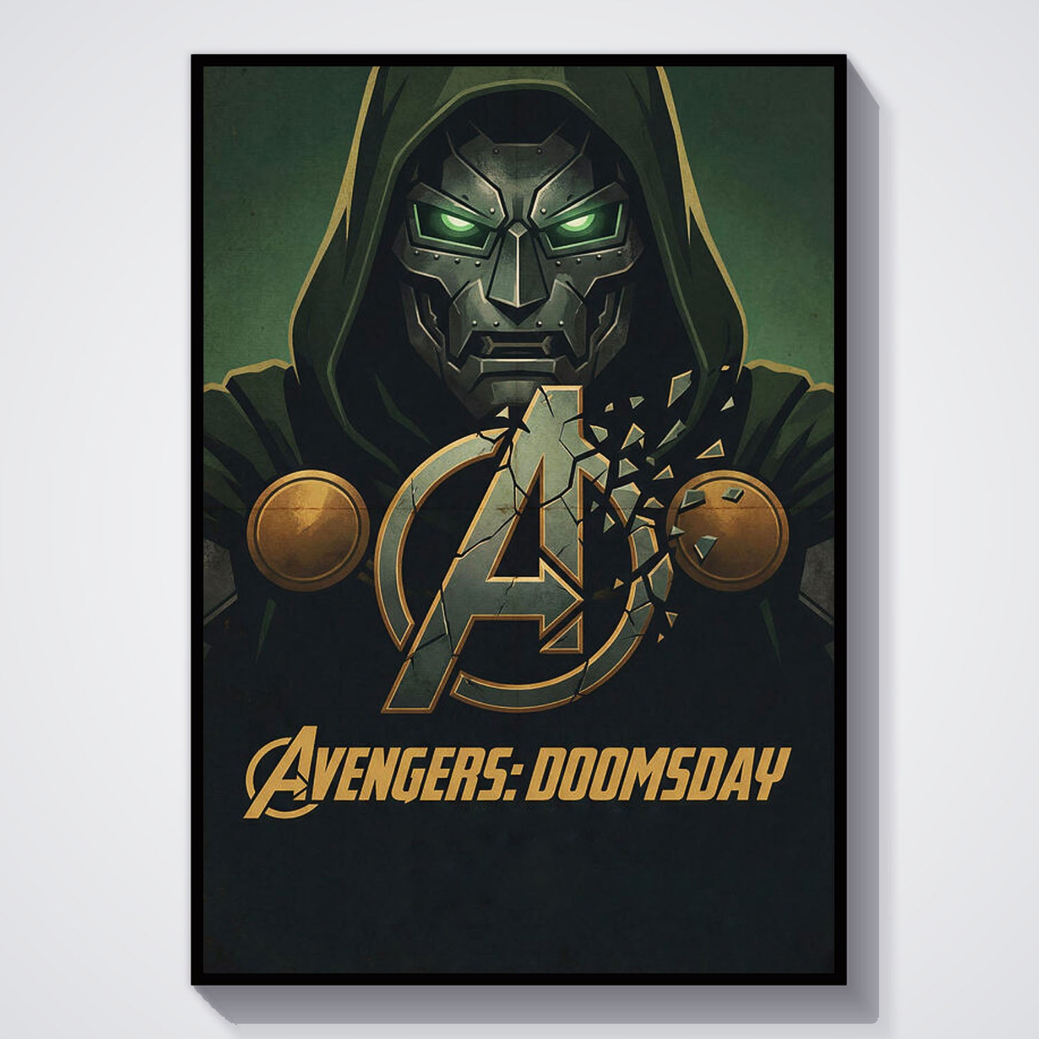 Flex Designs Poster Avengers Doomsday Dr Doom 5 x 7" Home Goods - Movie 2026 Movie Poster