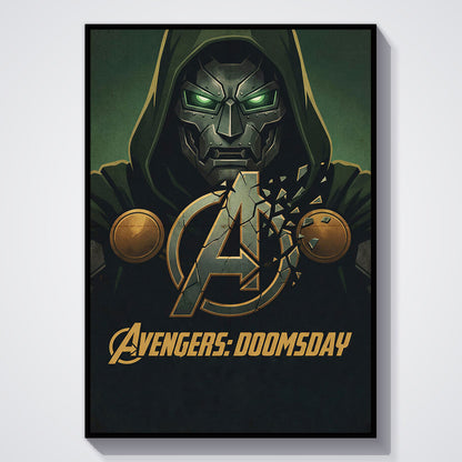 Flex Designs Poster Avengers Doomsday Dr Doom 5 x 7" Home Goods - Movie 2026 Movie Poster