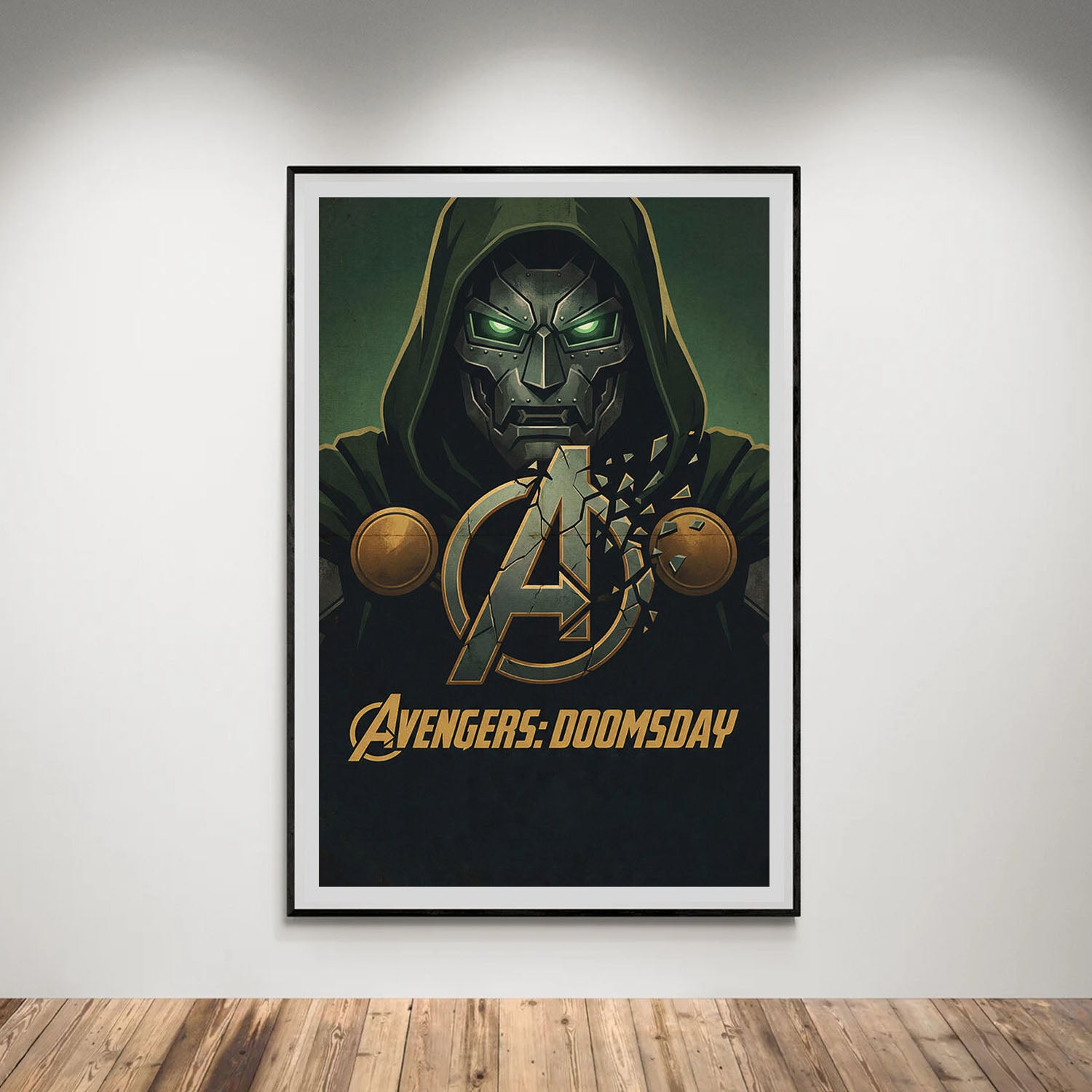 Flex Designs Poster Avengers Doomsday Dr Doom 8 x 10" Home Goods - Movie 2026 Movie Poster