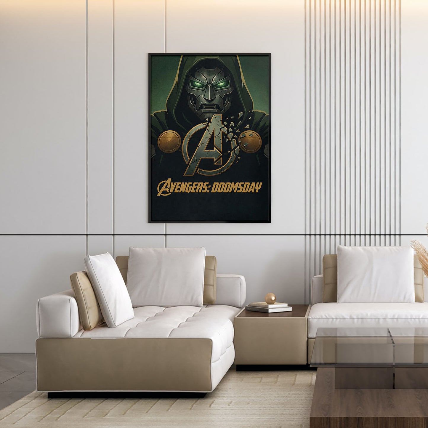 Flex Designs Poster Avengers Doomsday Dr Doom 5 x 7" Home Goods - Movie 2026 Movie Poster