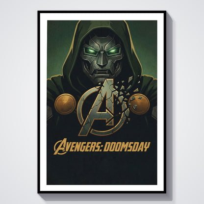 Flex Designs Poster Avengers Doomsday Dr Doom 8 x 10" Home Goods - Movie 2026 Movie Poster