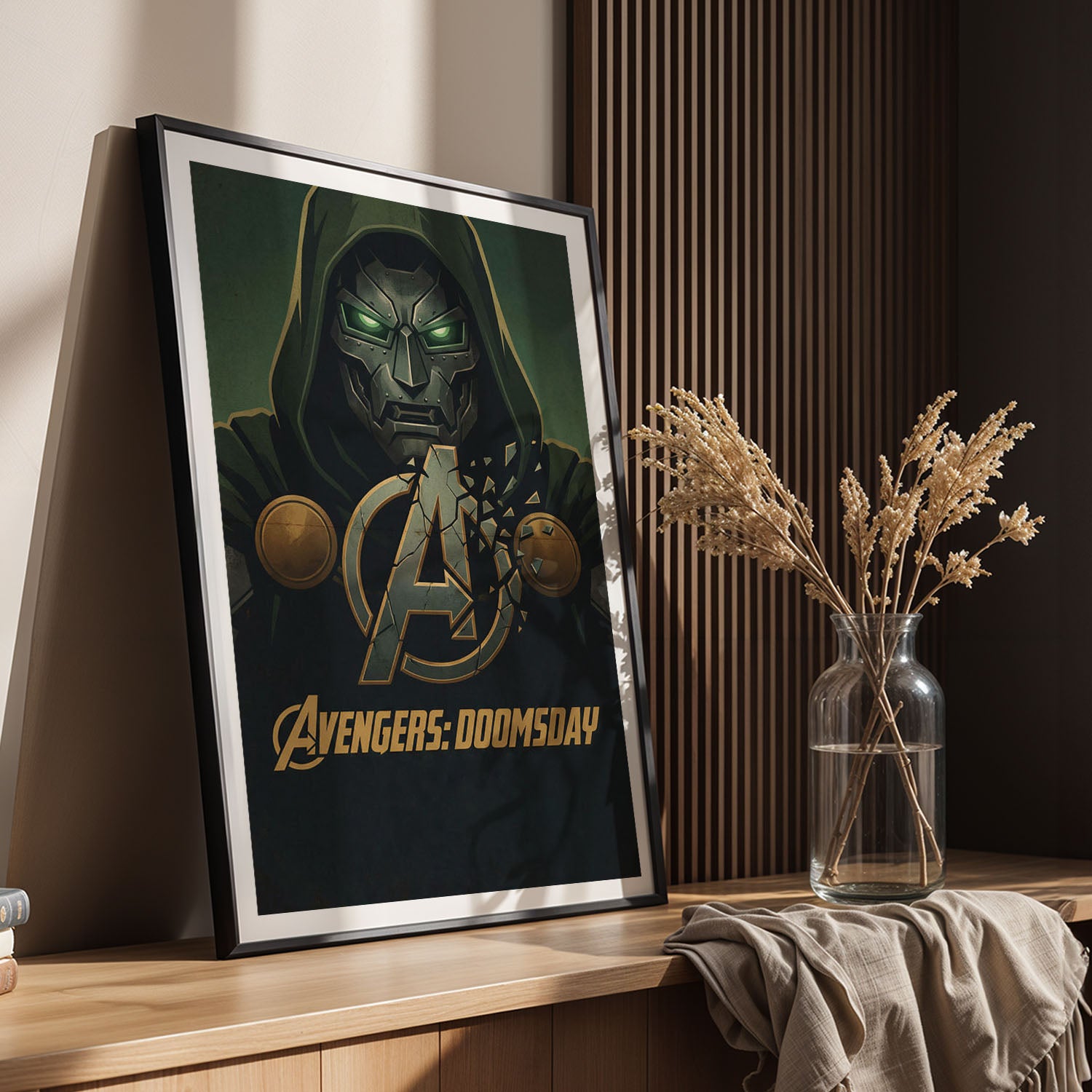 Flex Designs Poster Avengers Doomsday Dr Doom 5 x 7" Home Goods - Movie 2026 Movie Poster
