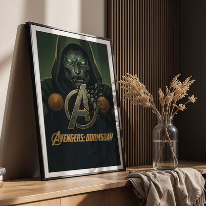 Flex Designs Poster Avengers Doomsday Dr Doom 5 x 7" Home Goods - Movie 2026 Movie Poster