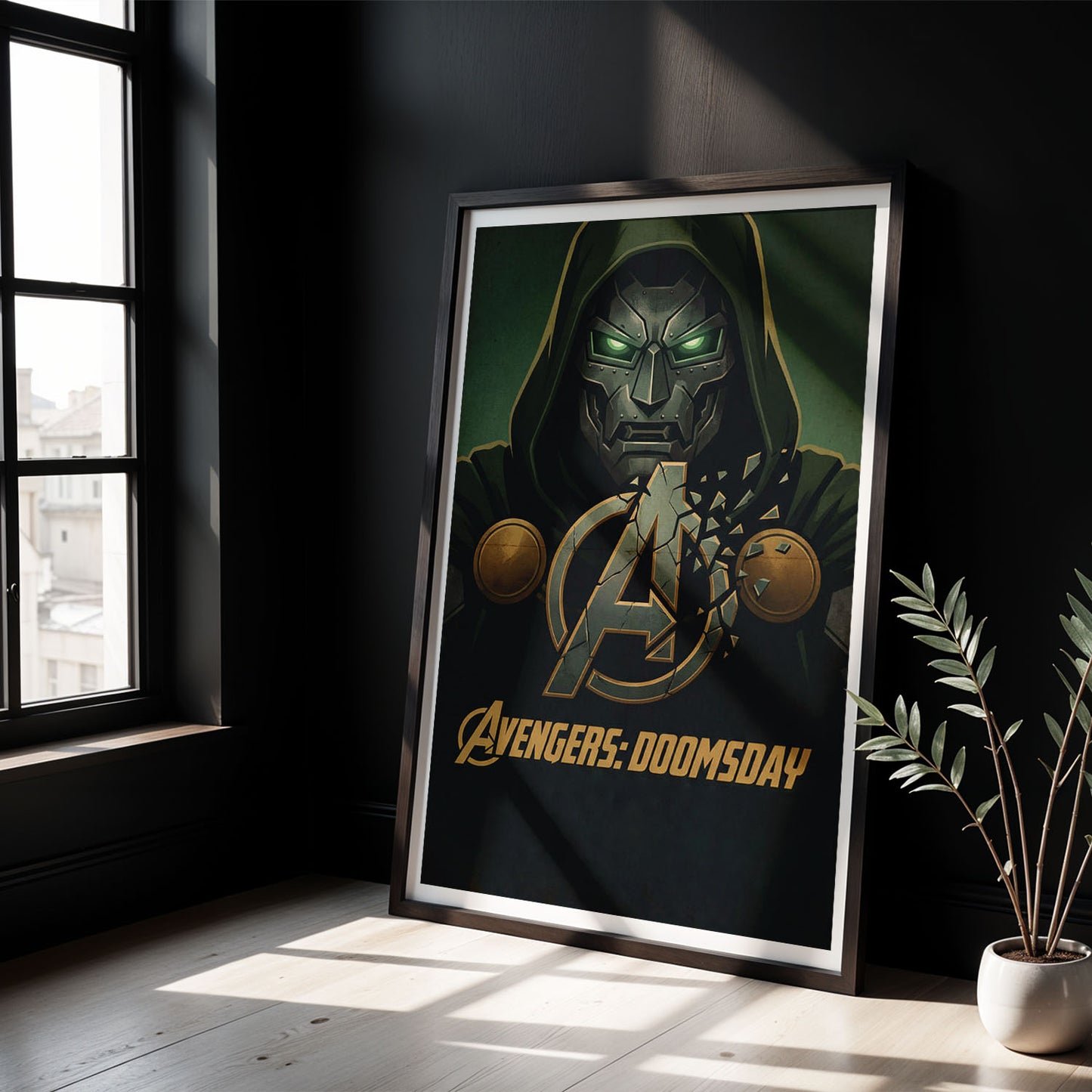 Flex Designs Poster Avengers Doomsday Dr Doom 8 x 10" Home Goods - Movie 2026 Movie Poster