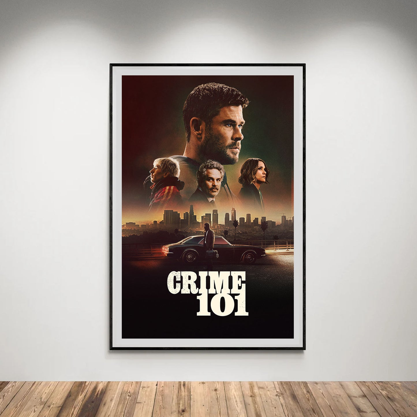 Flex Designs Poster Crime 101 Cinematic 8 x 10" Home Goods - Movie 2026 Movie Poster