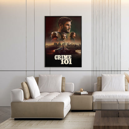 Flex Designs Poster Crime 101 Cinematic 5 x 7" Home Goods - Movie 2026 Movie Poster