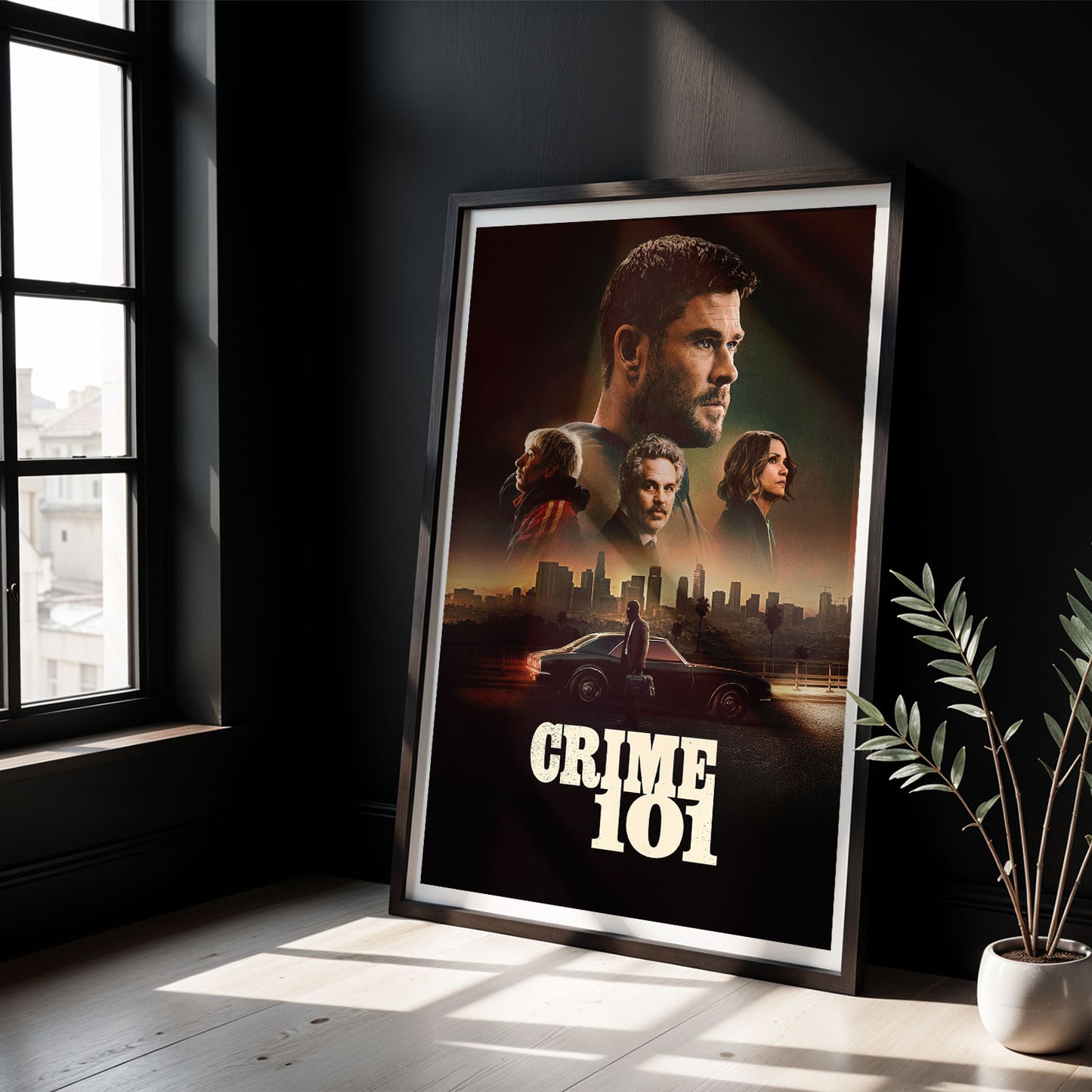 Flex Designs Poster Crime 101 Cinematic 8 x 10" Home Goods - Movie 2026 Movie Poster