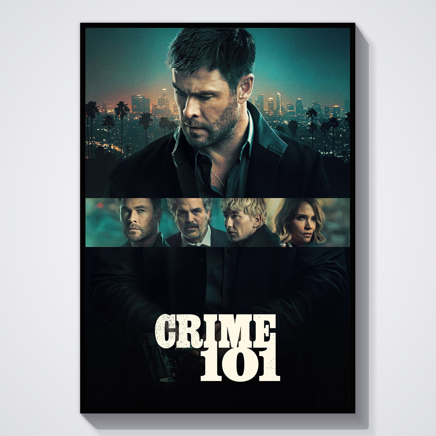 Flex Designs Poster Crime 101 Theatrical 5 x 7" Home Goods - Movie 2026 Movie Poster