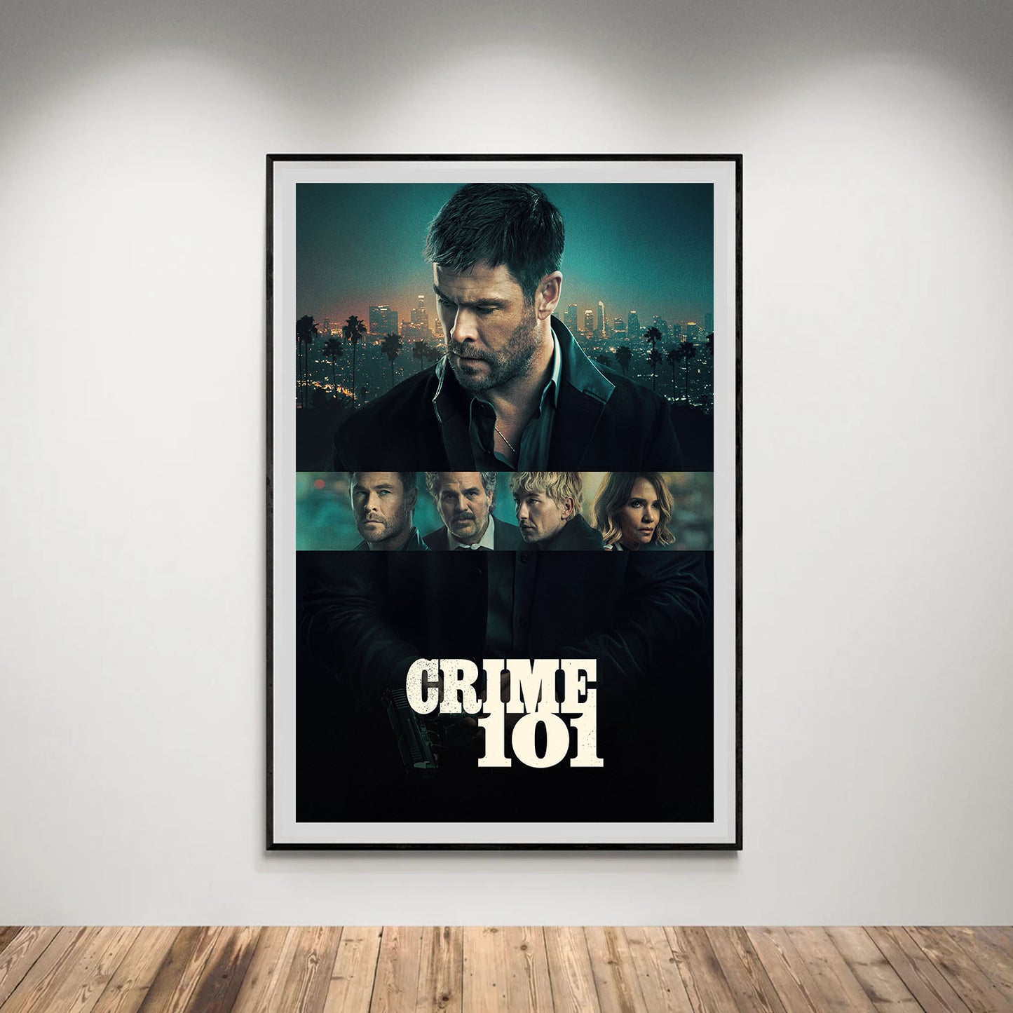 Flex Designs Poster Crime 101 Theatrical 8 x 10" Home Goods - Movie 2026 Movie Poster