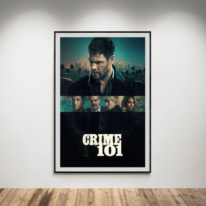 Flex Designs Poster Crime 101 Theatrical 8 x 10" Home Goods - Movie 2026 Movie Poster