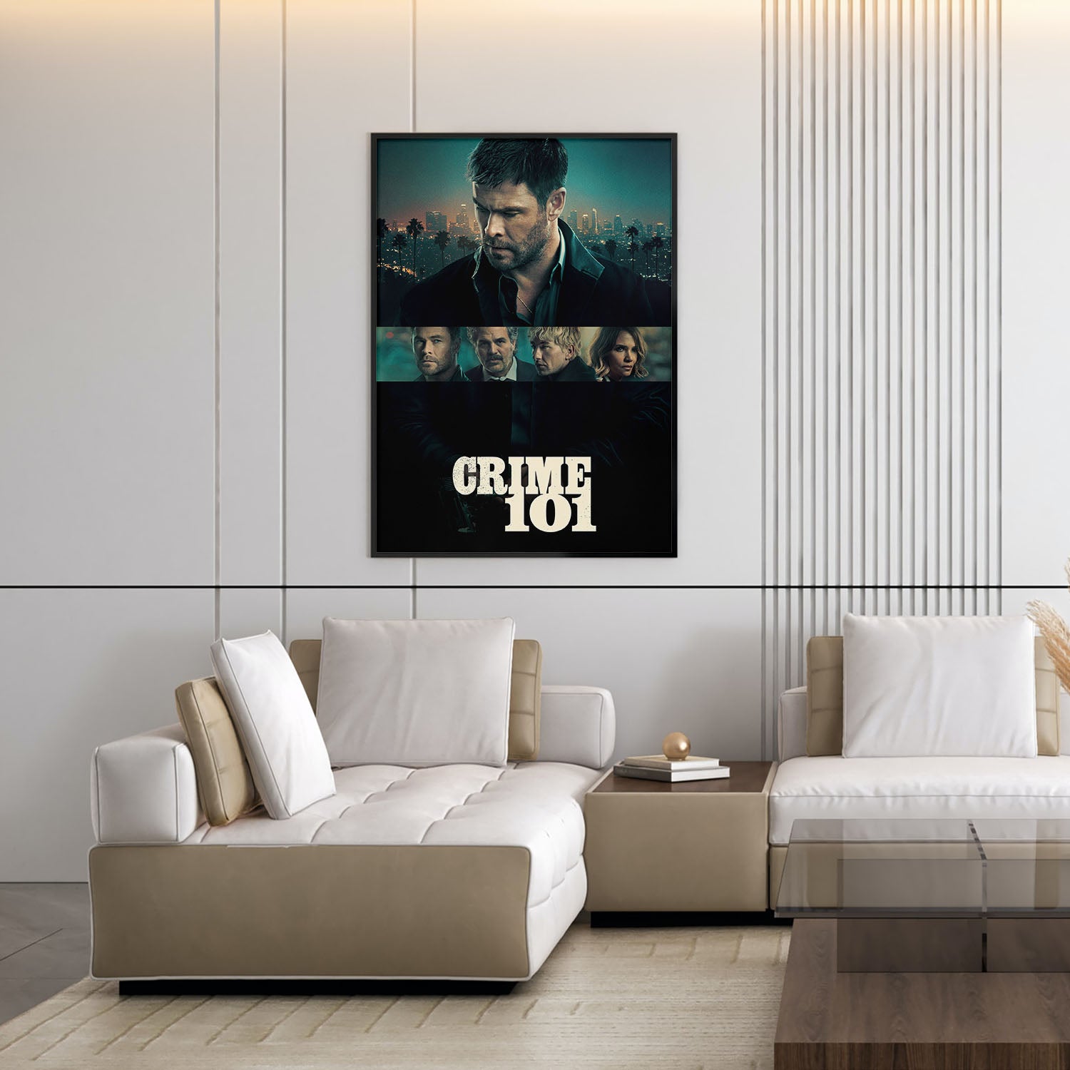 Flex Designs Poster Crime 101 Theatrical 5 x 7" Home Goods - Movie 2026 Movie Poster