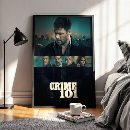 Flex Designs Poster Crime 101 Theatrical 5 x 7" Home Goods - Movie 2026 Movie Poster