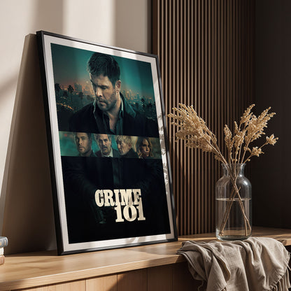 Flex Designs Poster Crime 101 Theatrical 5 x 7" Home Goods - Movie 2026 Movie Poster