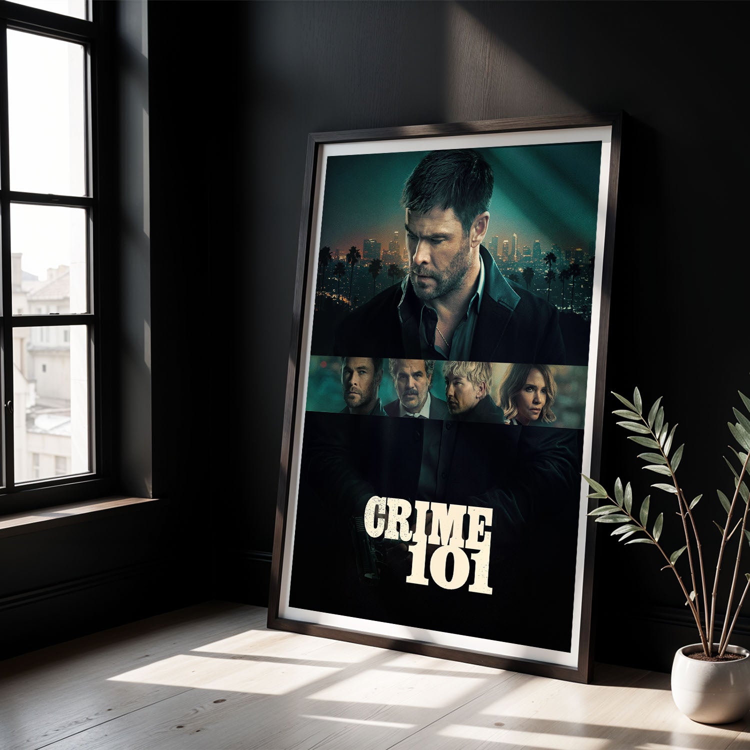 Flex Designs Poster Crime 101 Theatrical 8 x 10" Home Goods - Movie 2026 Movie Poster