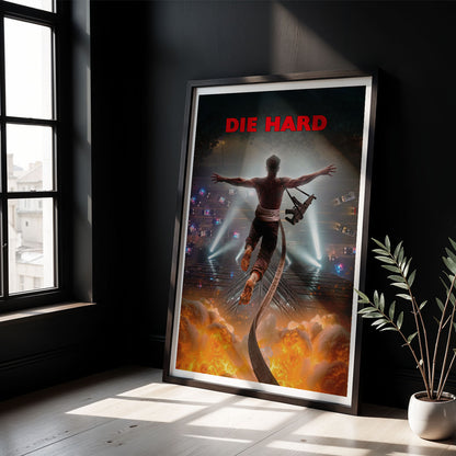 Flex Designs Poster Die Hard Key Visual 8 x 10" Home Goods - Movie 1988 Movie Poster