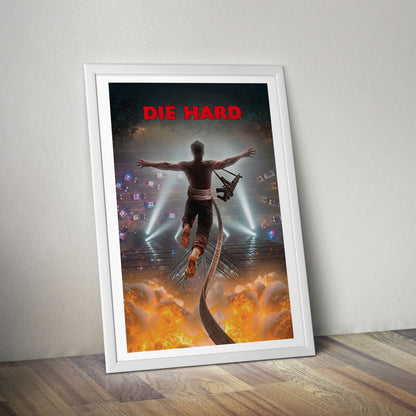 Flex Designs Poster Die Hard Key Visual 8 x 10" Home Goods - Movie 1988 Movie Poster