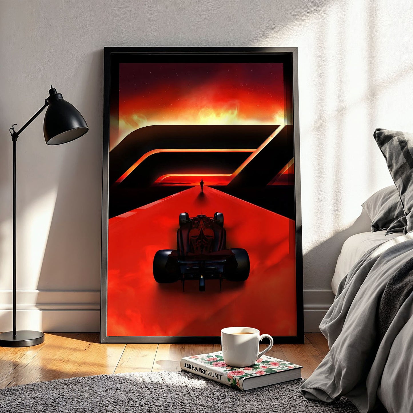 Flex Designs Poster F1 Red 5 x 7" Home Goods - Movie 2025 Movie Poster