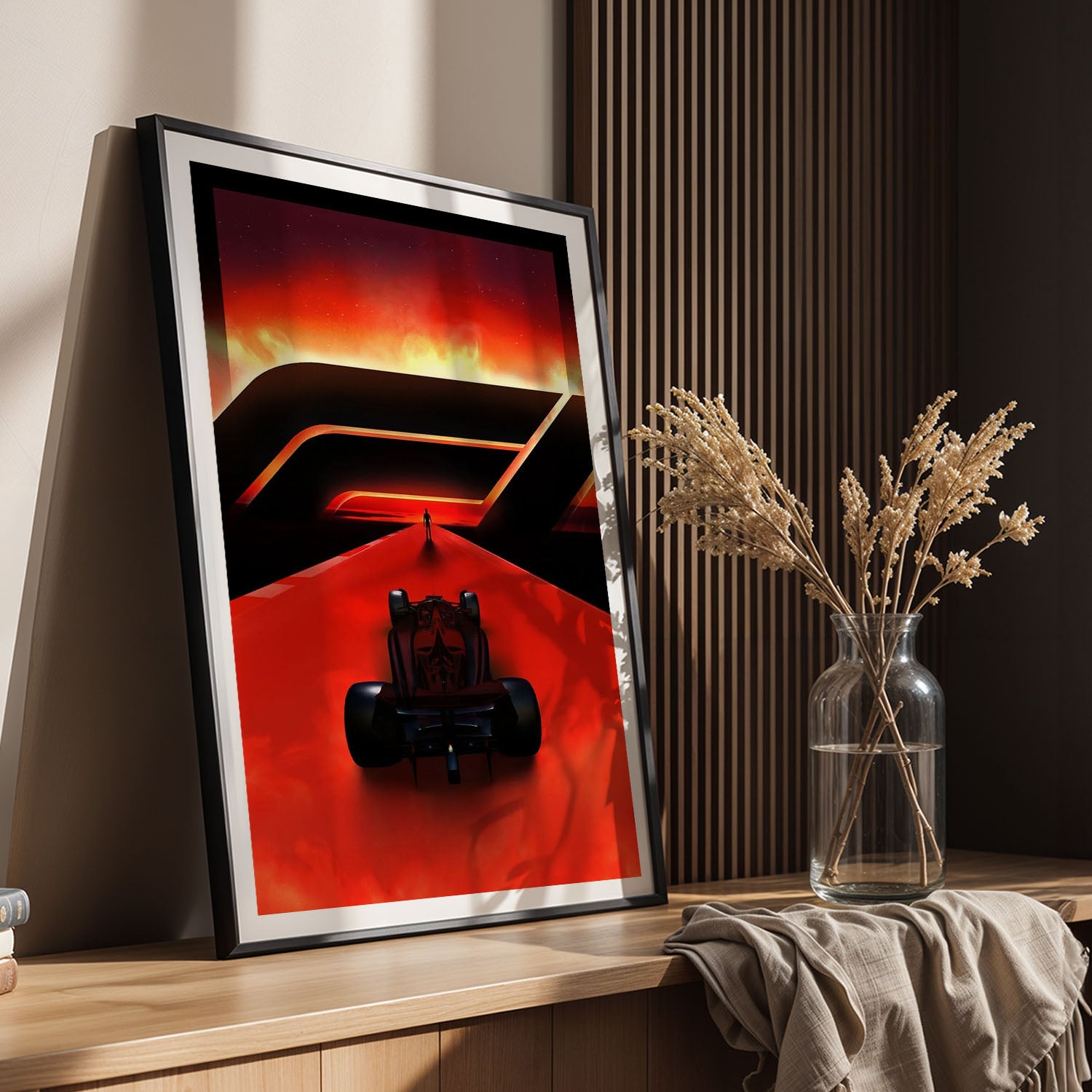 Flex Designs Poster F1 Red 5 x 7" Home Goods - Movie 2025 Movie Poster
