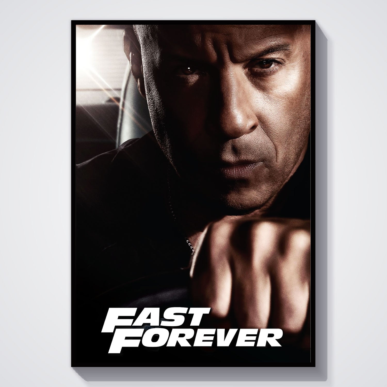 Flex Designs Poster Fast Forever Vin Disel 5 x 7" Home Goods - Movie 2028 Movie Poster