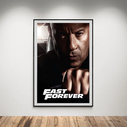 Flex Designs Poster Fast Forever Vin Disel 8 x 10" Home Goods - Movie 2028 Movie Poster