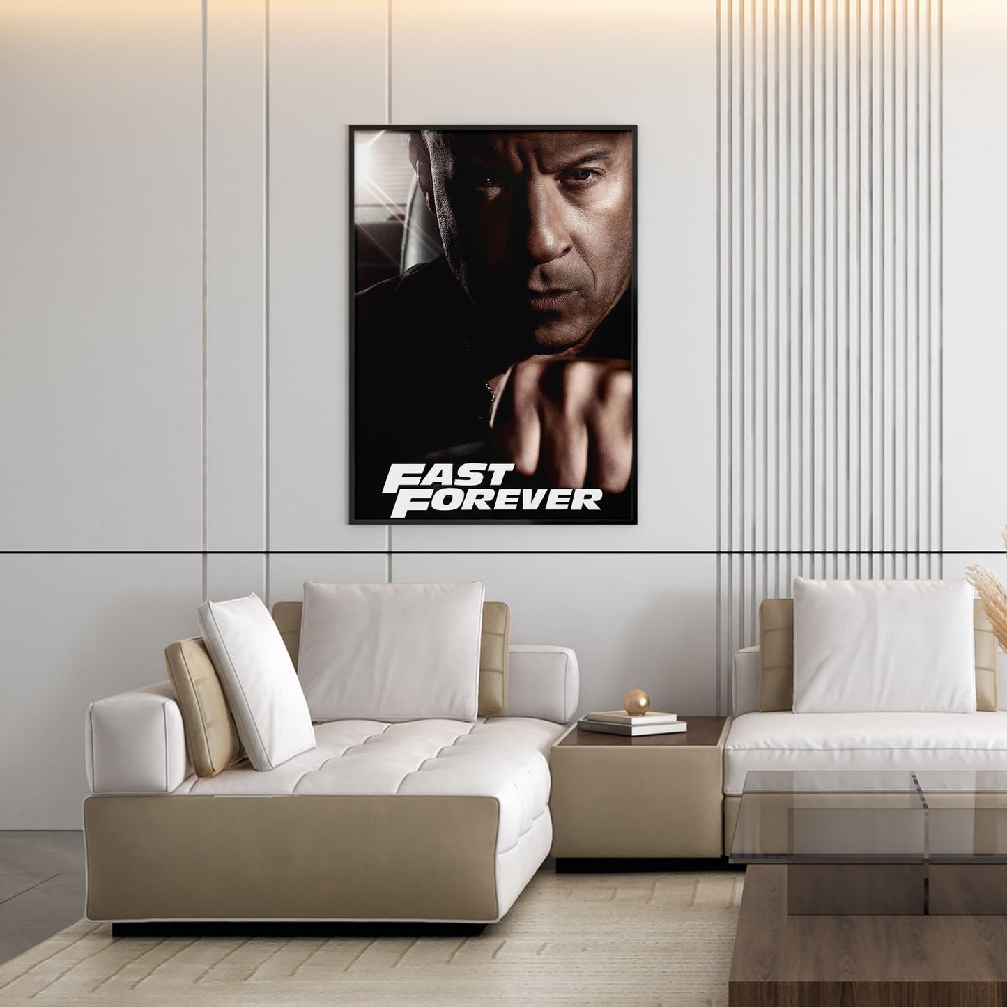 Flex Designs Poster Fast Forever Vin Disel 5 x 7" Home Goods - Movie 2028 Movie Poster