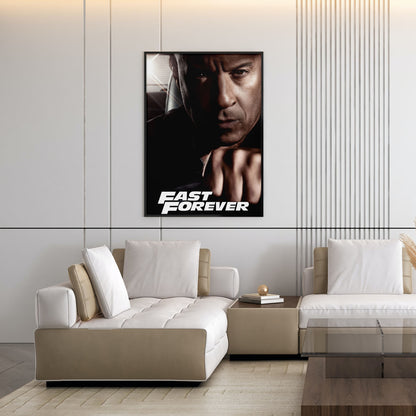 Flex Designs Poster Fast Forever Vin Disel 5 x 7" Home Goods - Movie 2028 Movie Poster