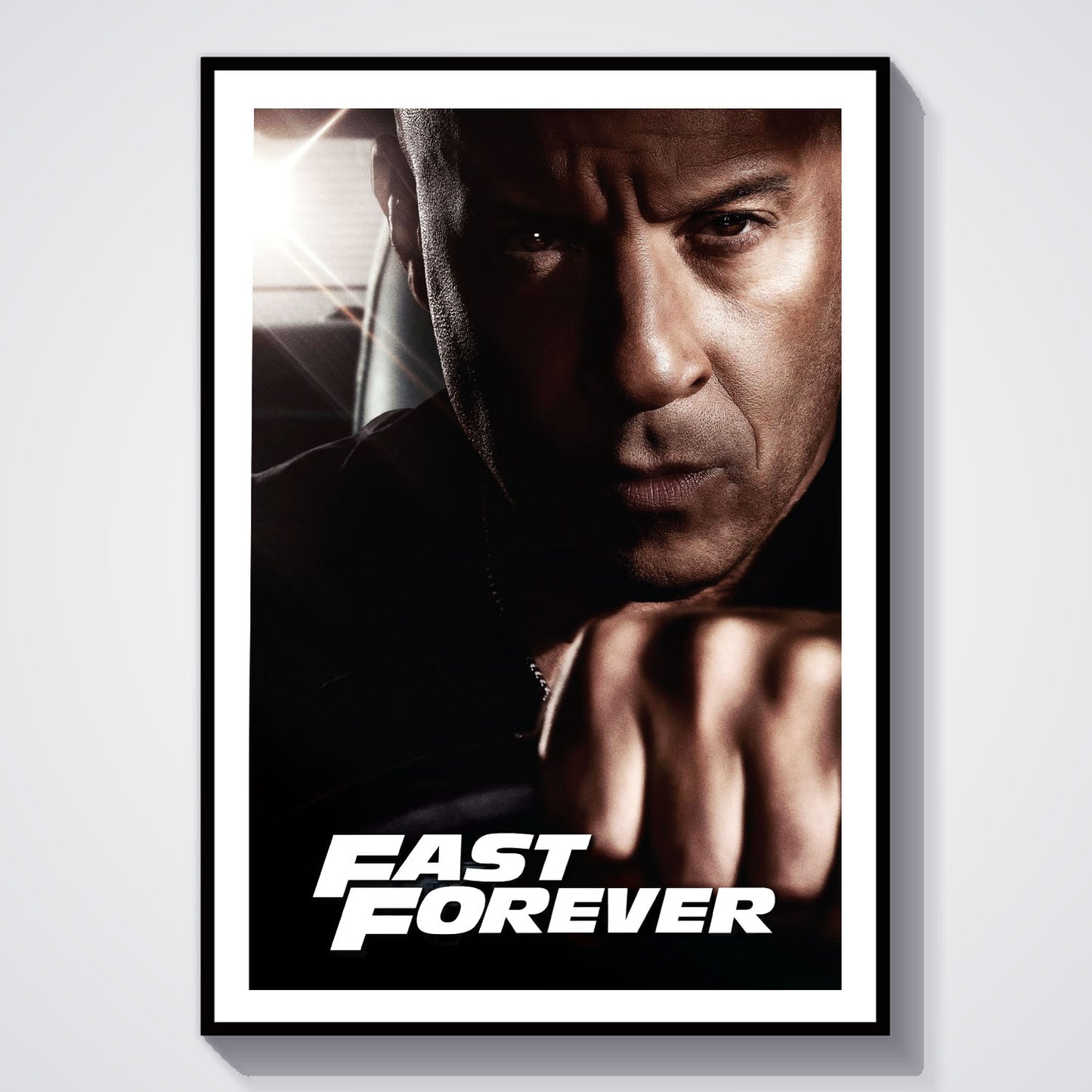 Flex Designs Poster Fast Forever Vin Disel 8 x 10" Home Goods - Movie 2028 Movie Poster