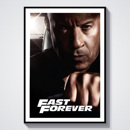 Flex Designs Poster Fast Forever Vin Disel 8 x 10" Home Goods - Movie 2028 Movie Poster