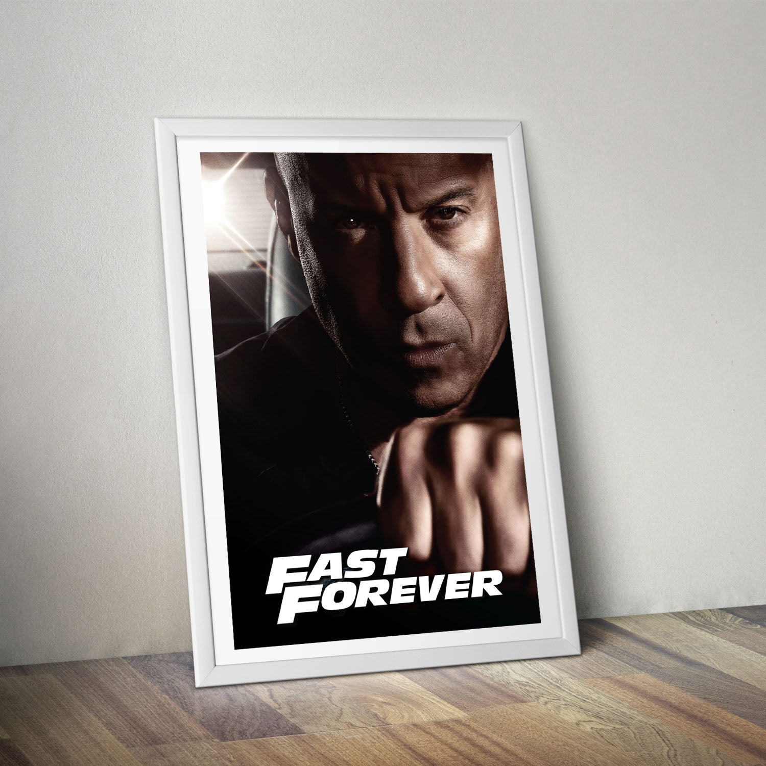 Flex Designs Poster Fast Forever Vin Disel 8 x 10" Home Goods - Movie 2028 Movie Poster