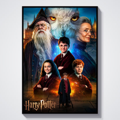 Flex Designs Poster Harry Potter TV Series 5 x 7" Home Goods - TV Show 2026 TV Show Poster