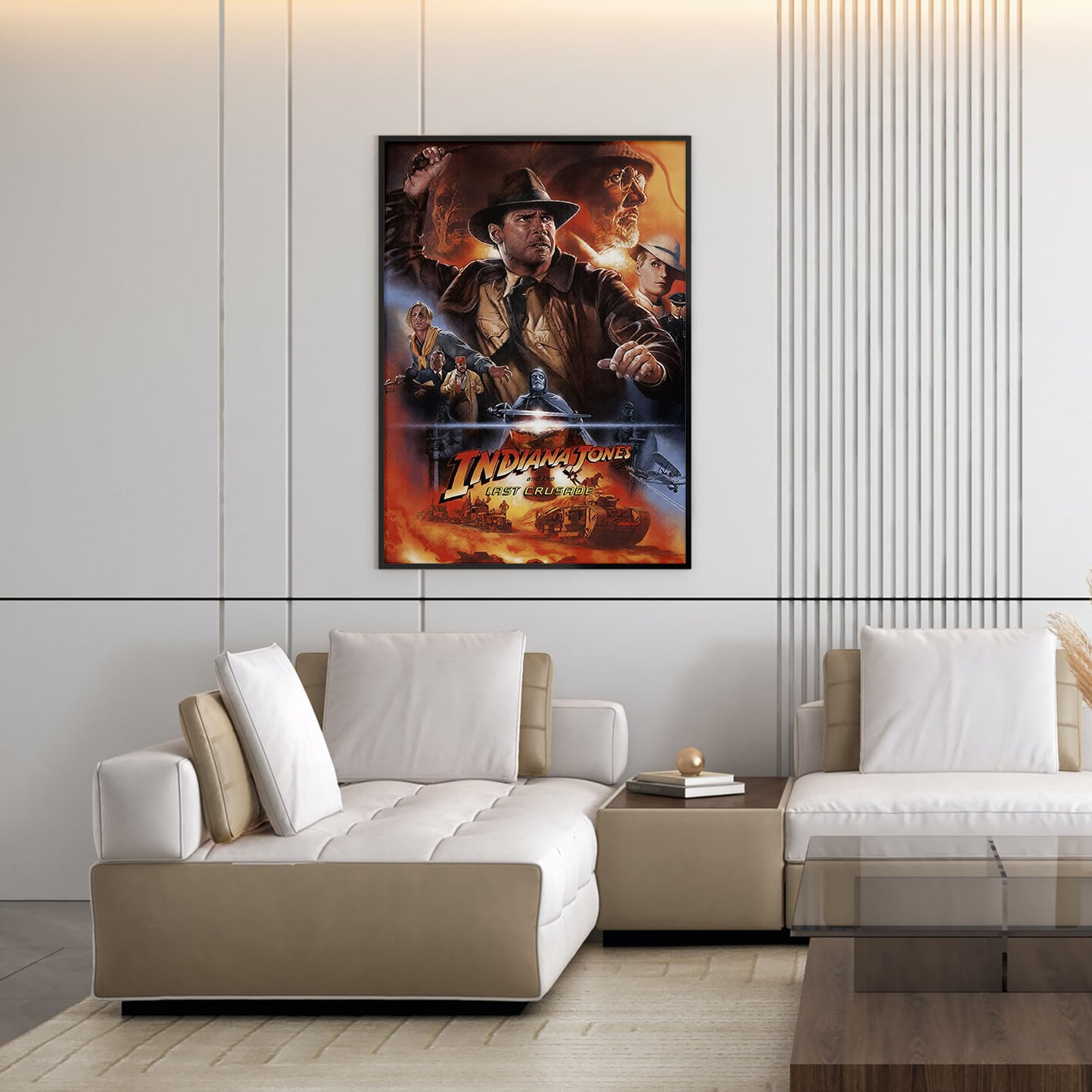 Flex Designs Poster Indiana Jones and the Last Crusade Alternate 5 x 7" Home Goods - Movie 1989 Movie Poster
