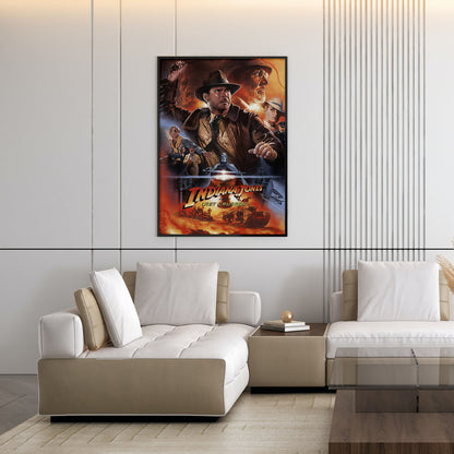 Flex Designs Poster Indiana Jones and the Last Crusade Alternate 5 x 7" Home Goods - Movie 1989 Movie Poster