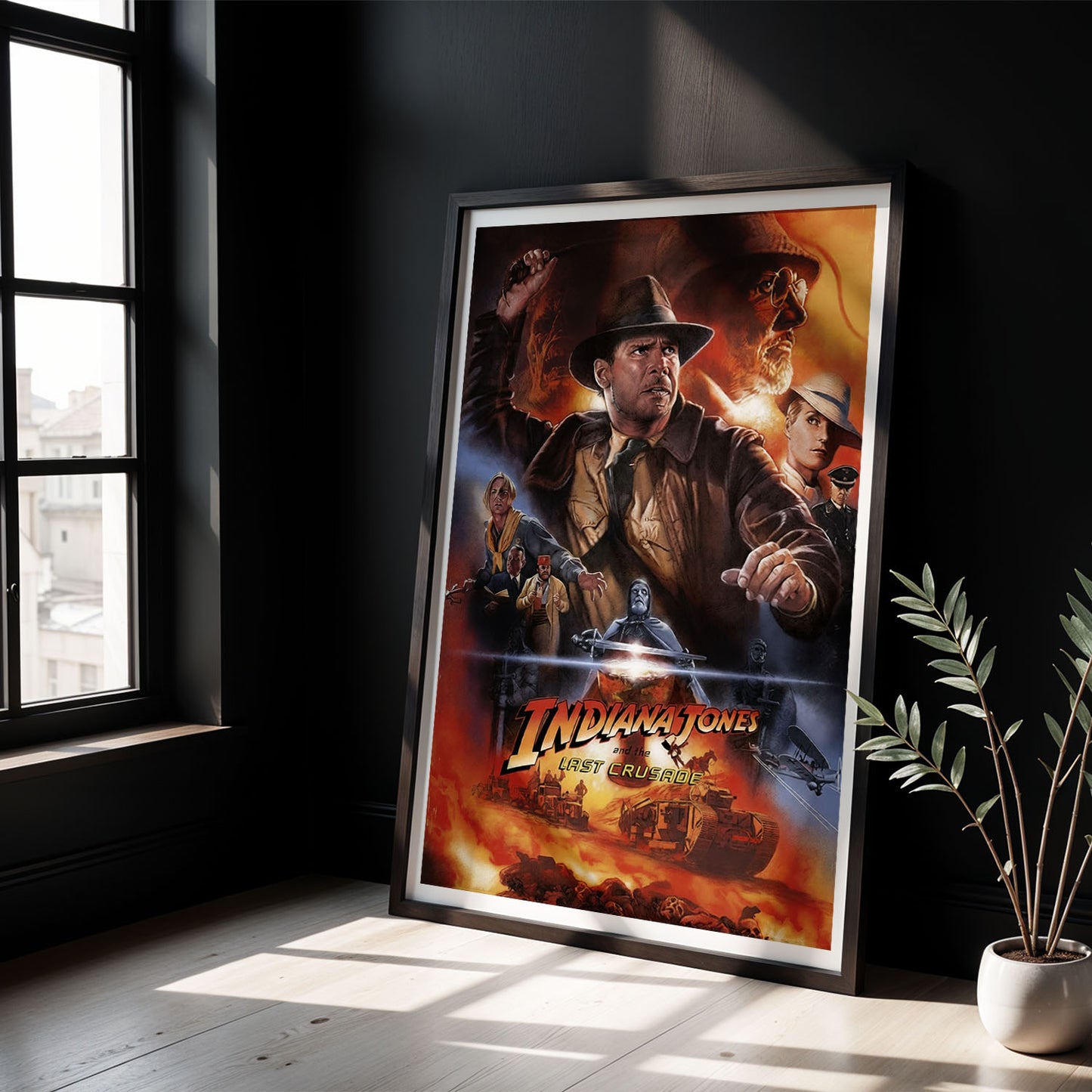 Flex Designs Poster Indiana Jones and the Last Crusade Alternate 8 x 10" Home Goods - Movie 1989 Movie Poster