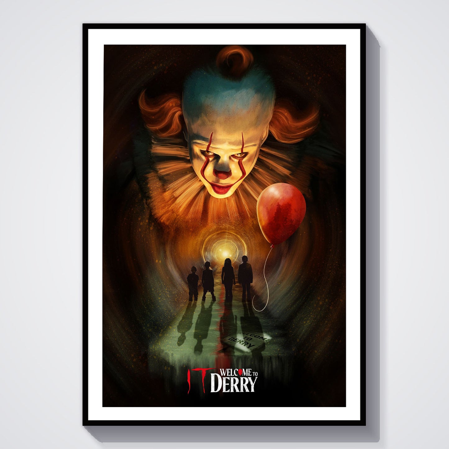 Flex Designs Poster IT Welcome to Derry Theatrical 8 x 10" Home Goods - TV Show 2025 TV Show Poster