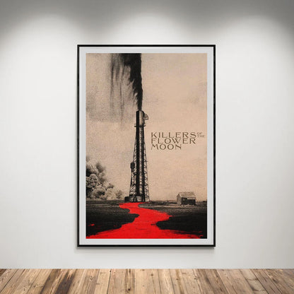 Flex Designs Poster Killers of the Flower Moon Sketch 8 x 10" Home Goods - Movie 2023 Movie Poster