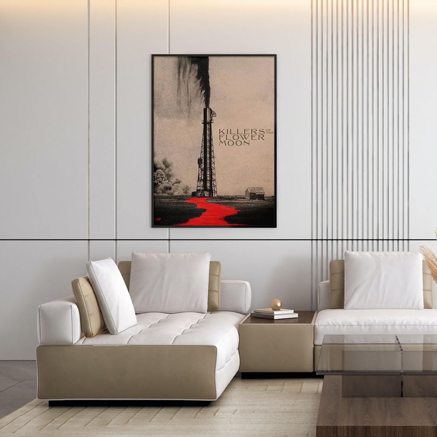 Flex Designs Poster Killers of the Flower Moon Sketch 5 x 7" Home Goods - Movie 2023 Movie Poster