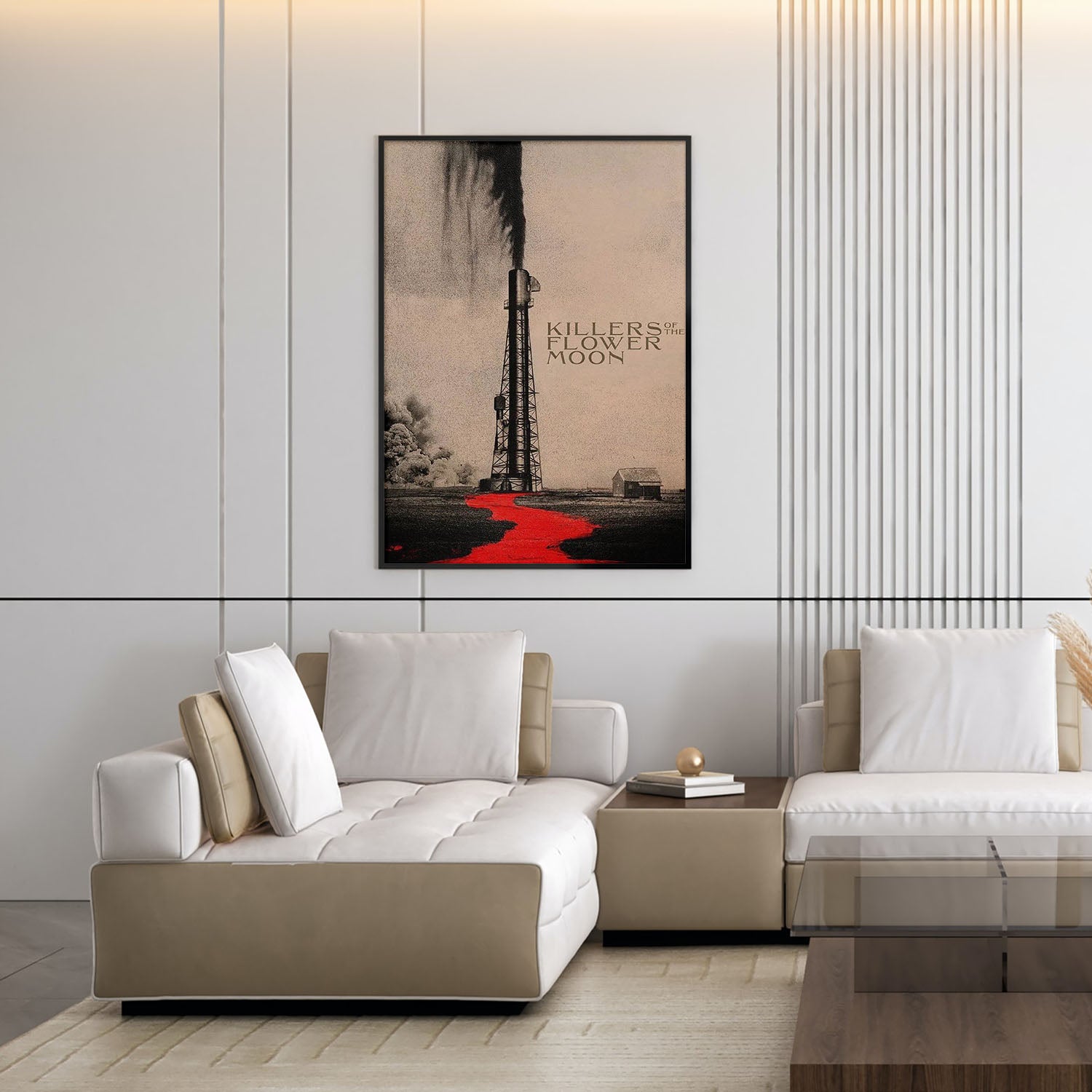 Flex Designs Poster Killers of the Flower Moon Sketch 5 x 7" Home Goods - Movie 2023 Movie Poster