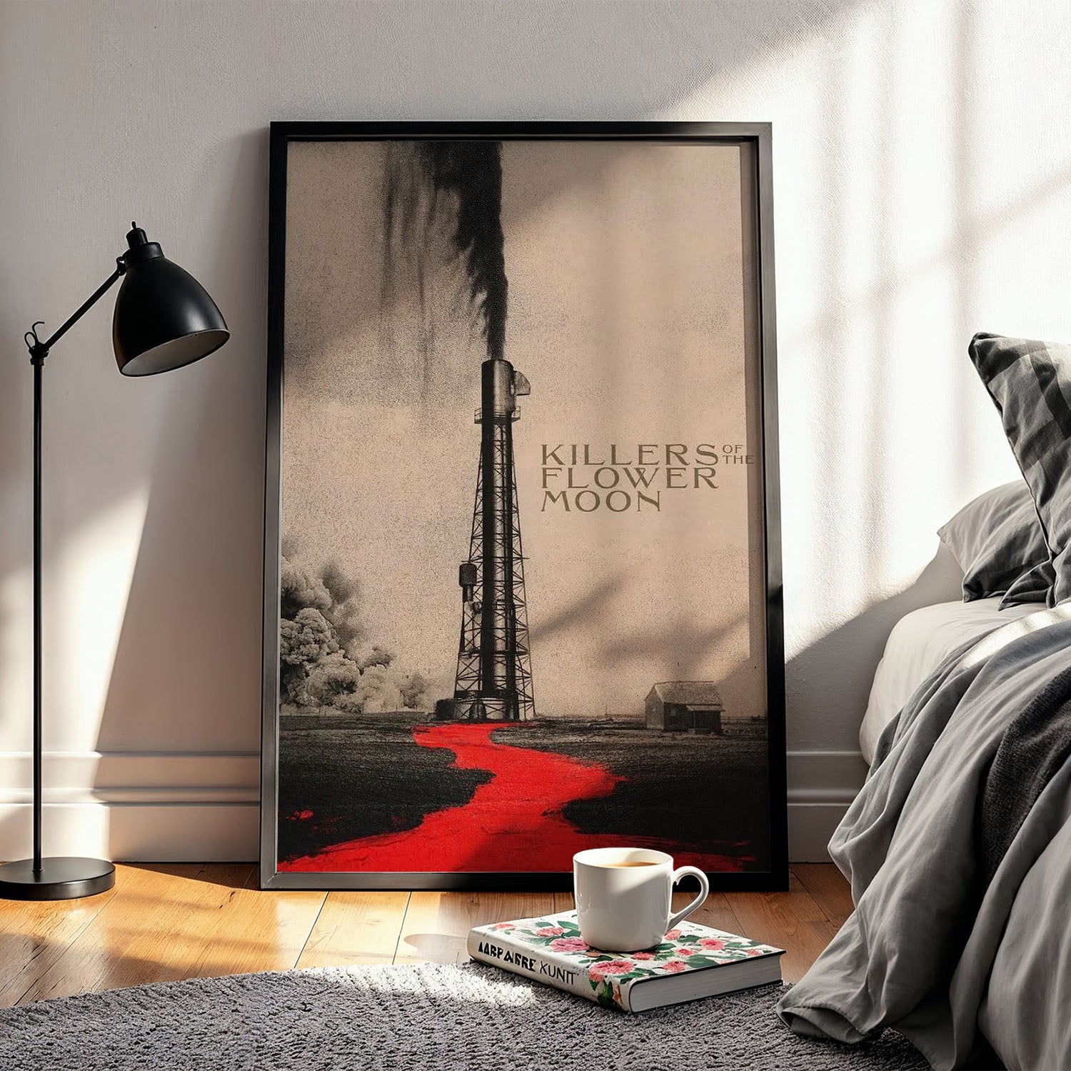 Flex Designs Poster Killers of the Flower Moon Sketch 5 x 7" Home Goods - Movie 2023 Movie Poster