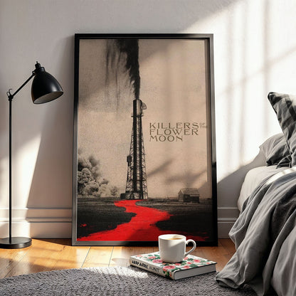 Flex Designs Poster Killers of the Flower Moon Sketch 5 x 7" Home Goods - Movie 2023 Movie Poster