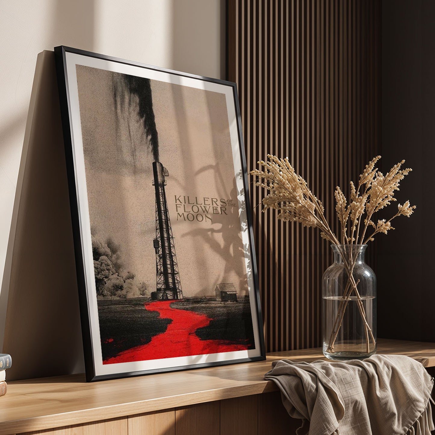 Flex Designs Poster Killers of the Flower Moon Sketch 5 x 7" Home Goods - Movie 2023 Movie Poster