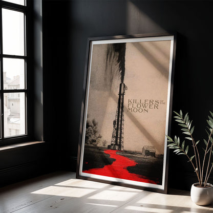 Flex Designs Poster Killers of the Flower Moon Sketch 8 x 10" Home Goods - Movie 2023 Movie Poster