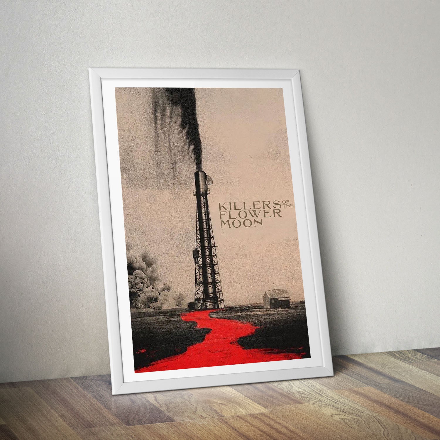 Flex Designs Poster Killers of the Flower Moon Sketch 8 x 10" Home Goods - Movie 2023 Movie Poster