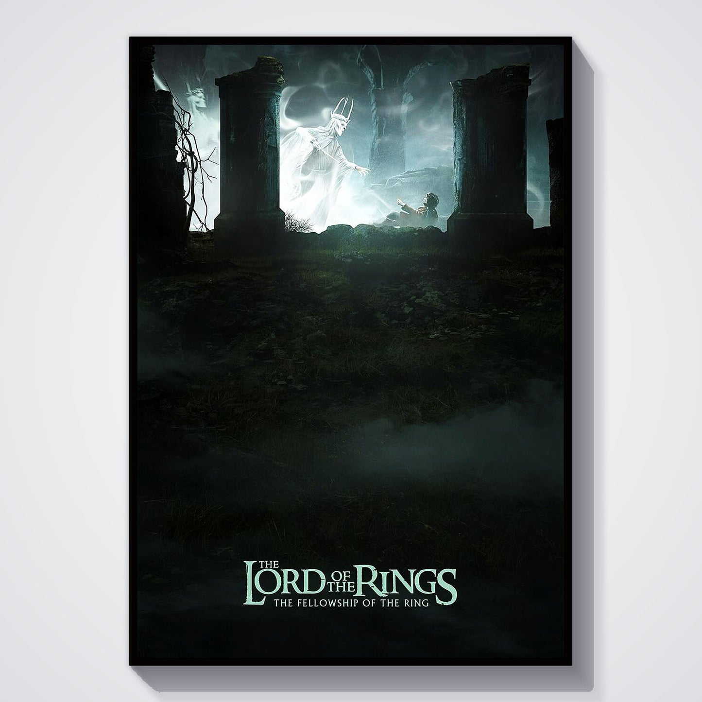 Flex Designs Poster The Lord of the Rings The Fellowship of the Ring Cover 5 x 7" Home Goods - Movie 2001 Movie Poster