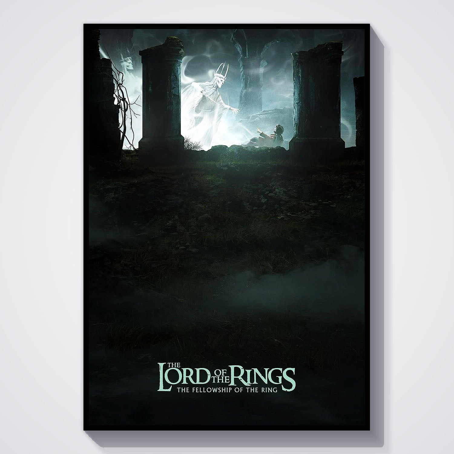 Flex Designs Poster The Lord of the Rings The Fellowship of the Ring Cover 5 x 7" Home Goods - Movie 2001 Movie Poster