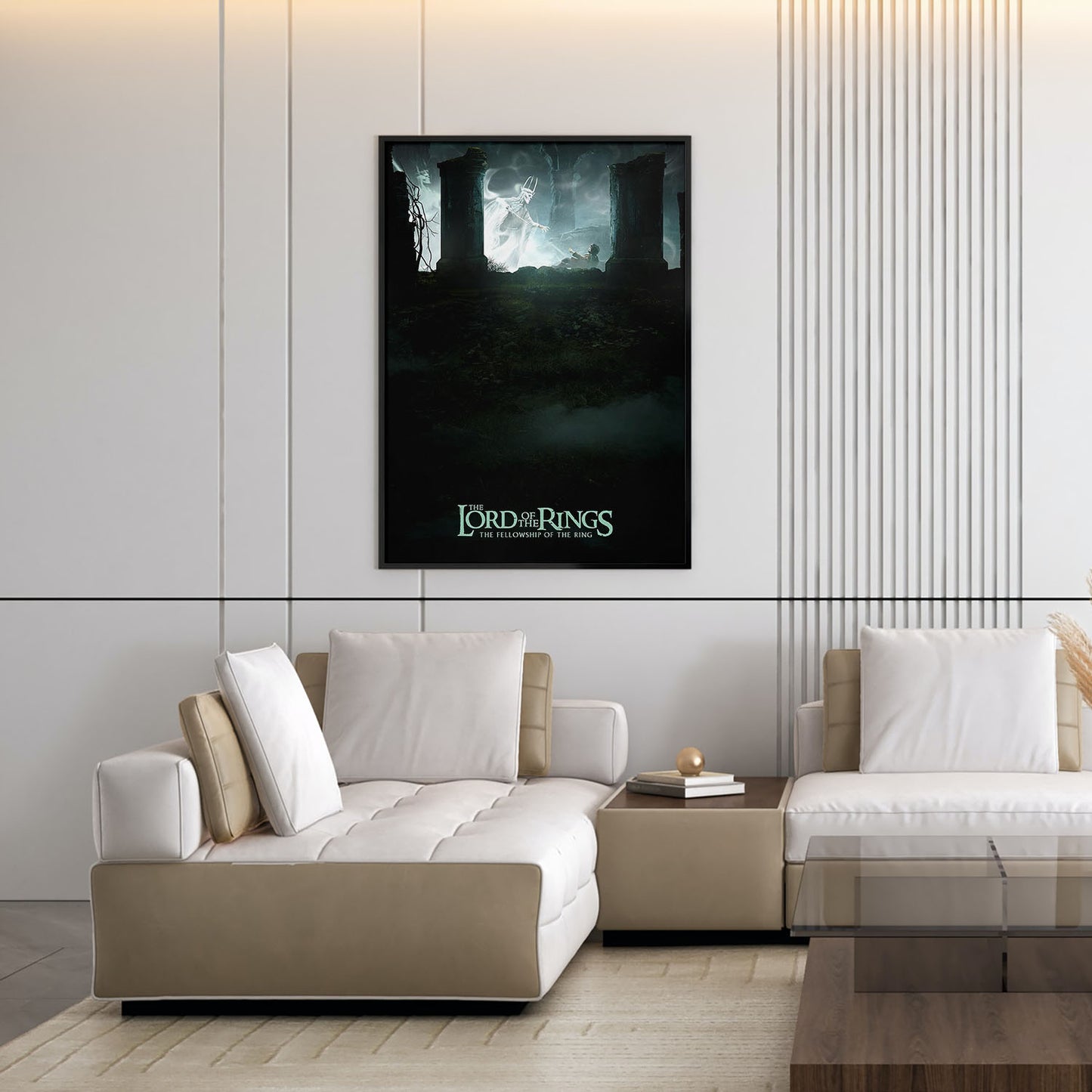 Flex Designs Poster The Lord of the Rings The Fellowship of the Ring Cover 5 x 7" Home Goods - Movie 2001 Movie Poster