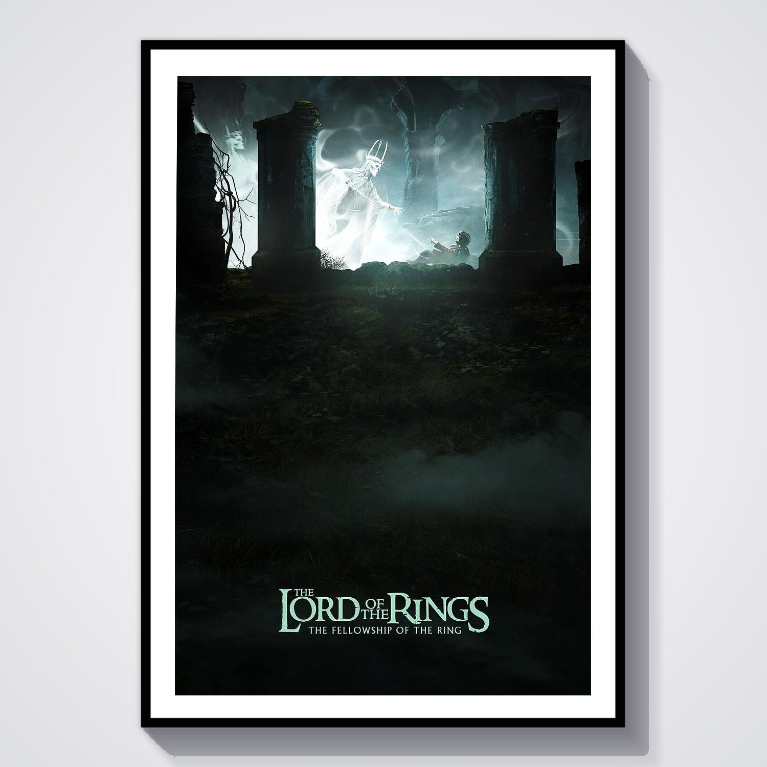 Flex Designs Poster The Lord of the Rings The Fellowship of the Ring Cover 8 x 10" Home Goods - Movie 2001 Movie Poster