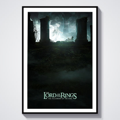 Flex Designs Poster The Lord of the Rings The Fellowship of the Ring Cover 8 x 10" Home Goods - Movie 2001 Movie Poster