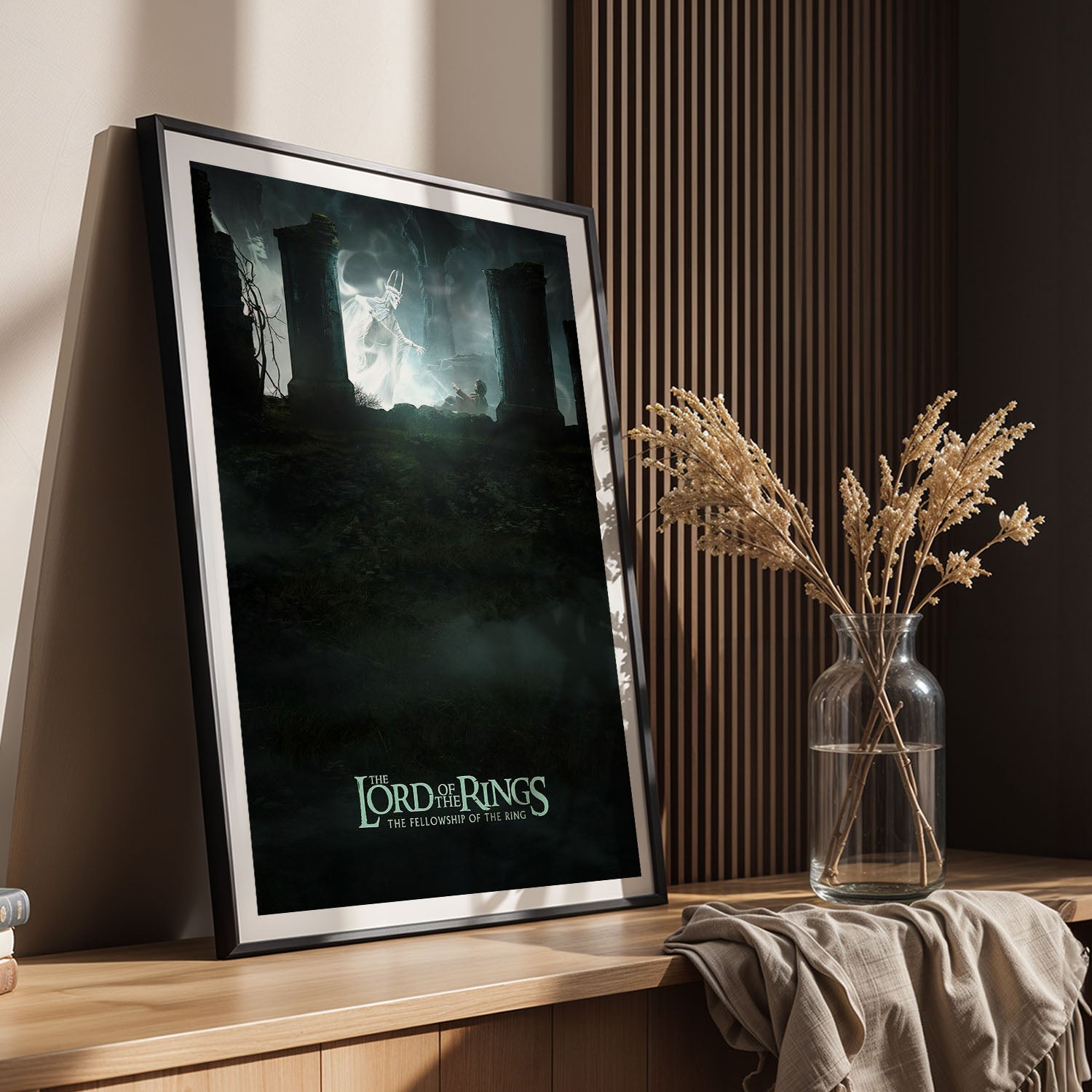 Flex Designs Poster The Lord of the Rings The Fellowship of the Ring Cover 5 x 7" Home Goods - Movie 2001 Movie Poster